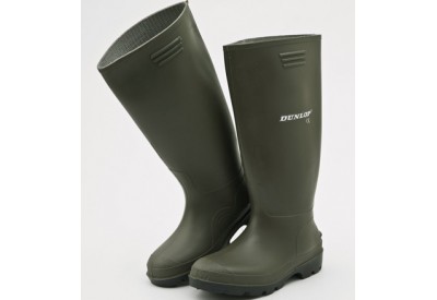 Dunlop Wellington Boots (black or green)